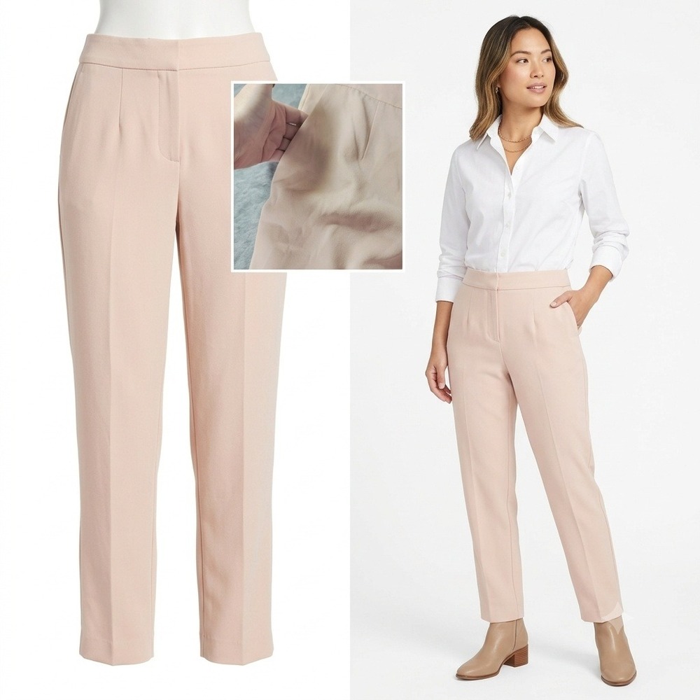 Babaton Aritzia Dexter Pant High Waist Tapered Dress Pants Size 6 Quiet Luxury